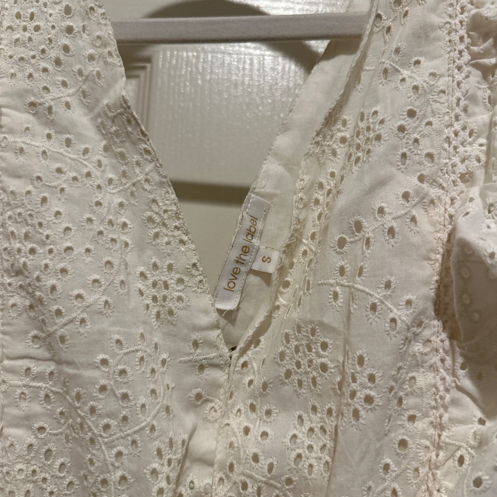 Anthropologie Love The Label Eyelet Dress - Picture 6 of 7